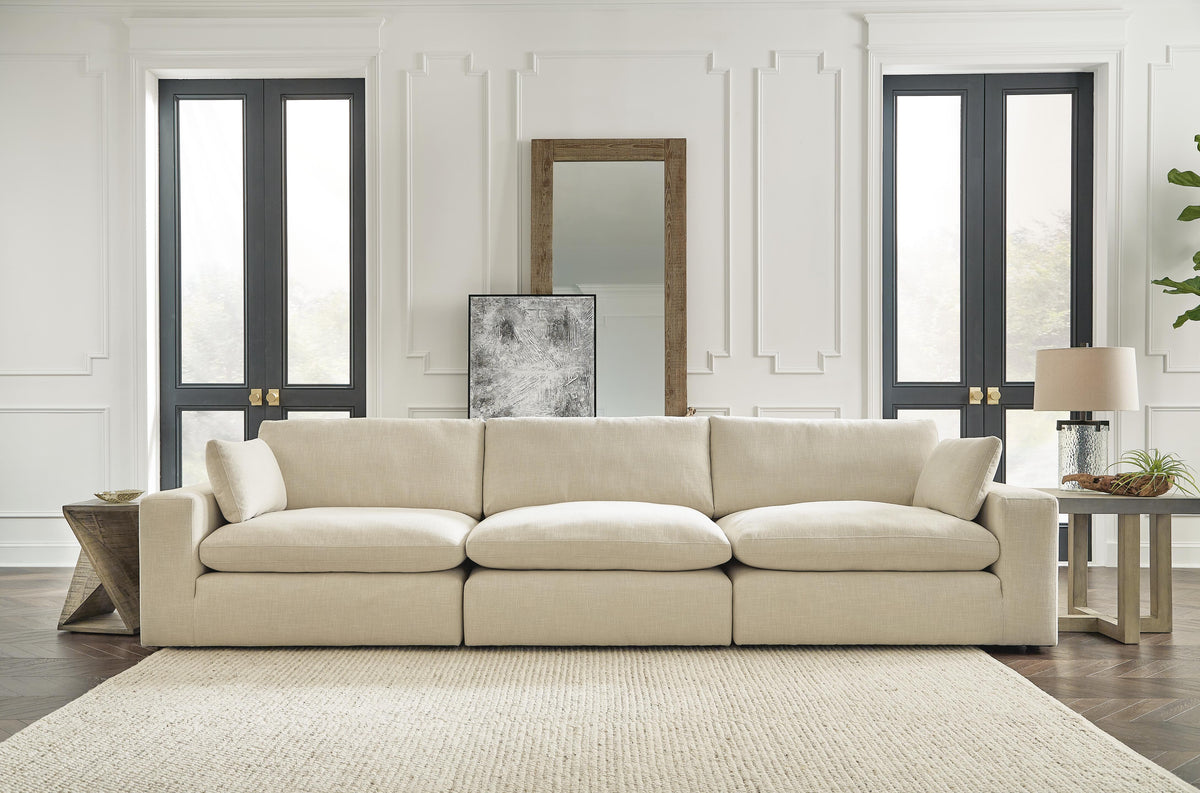 Elyza sectional, 3-Piece Sectional Sofa · 143 × 42 × 36 in, view 3