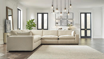 Elyza sectional, 5-Piece Sectional · 133 × 133 × 36 in, view 1