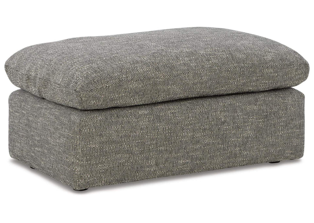 Dramatic Sofa, Loveseat, Chair and Ottoman angled view