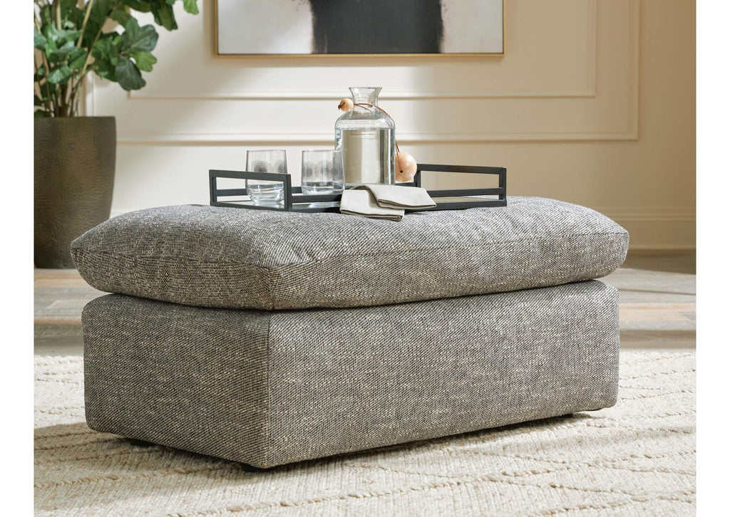Dramatic Chair and Ottoman