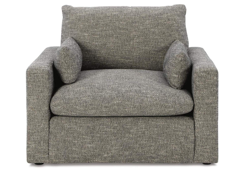 Dramatic Chair and Ottoman