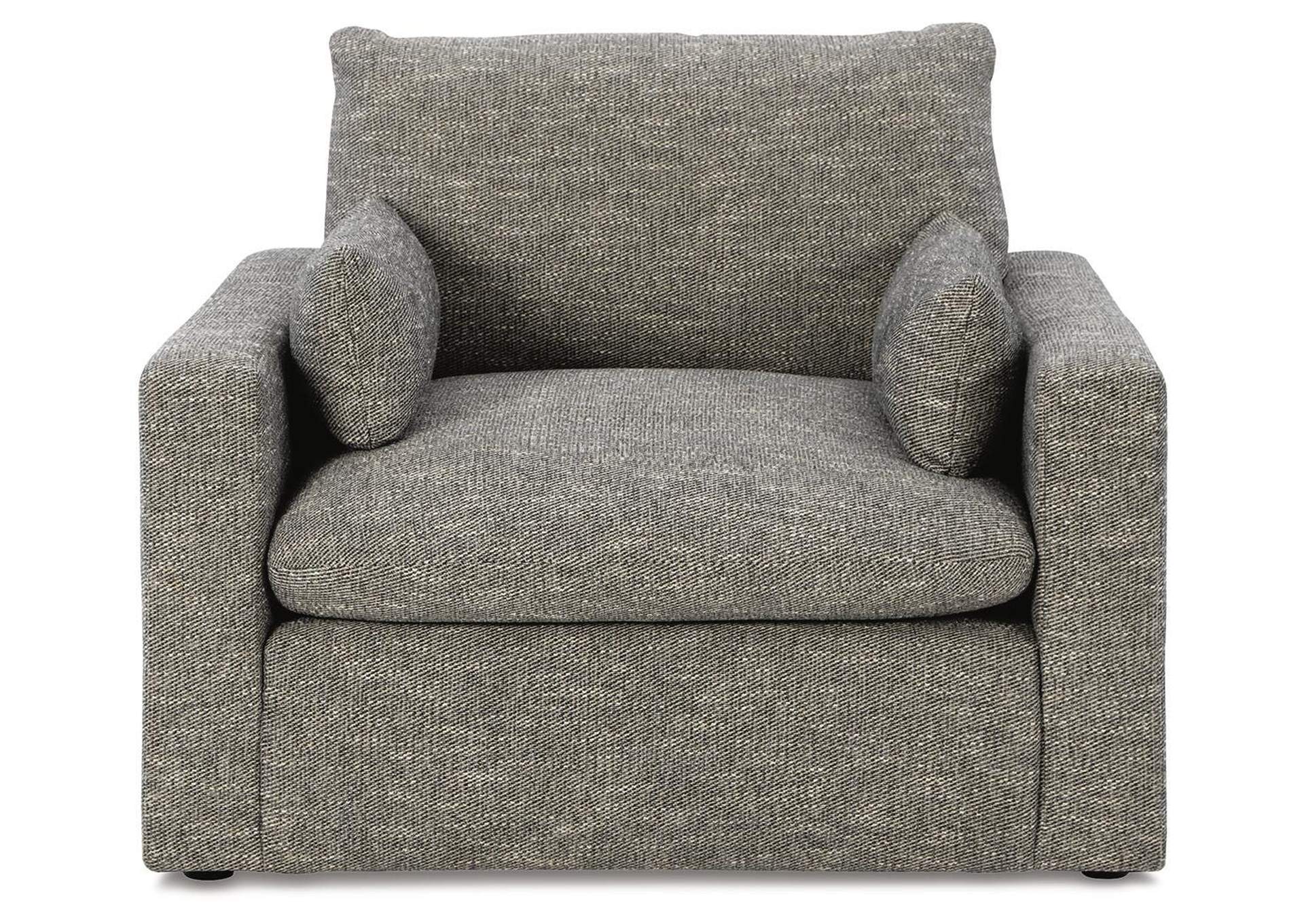 Dramatic Chair and Ottoman