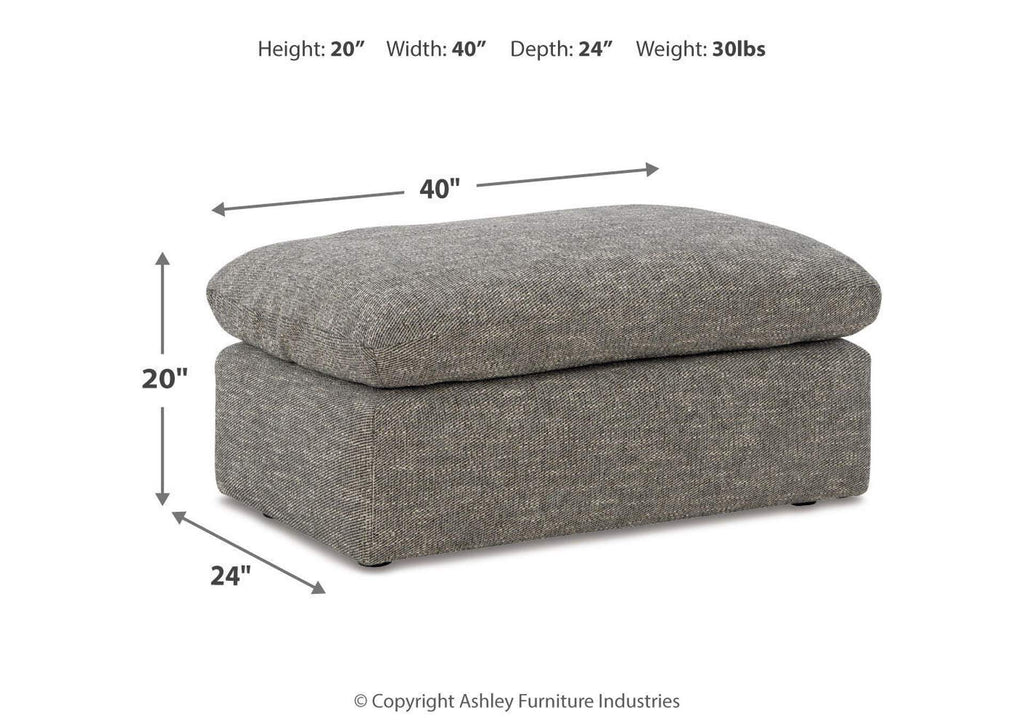 Dramatic Sofa, Loveseat, Chair and Ottoman dimensions