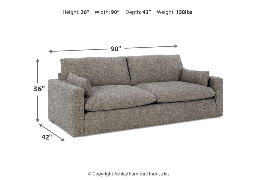 Dramatic Sofa, Loveseat, Chair and Ottoman dimensions