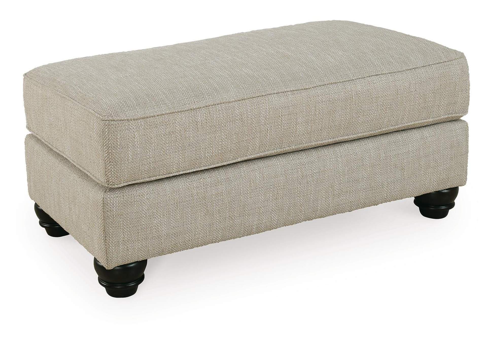 Asanti Ottoman angled view