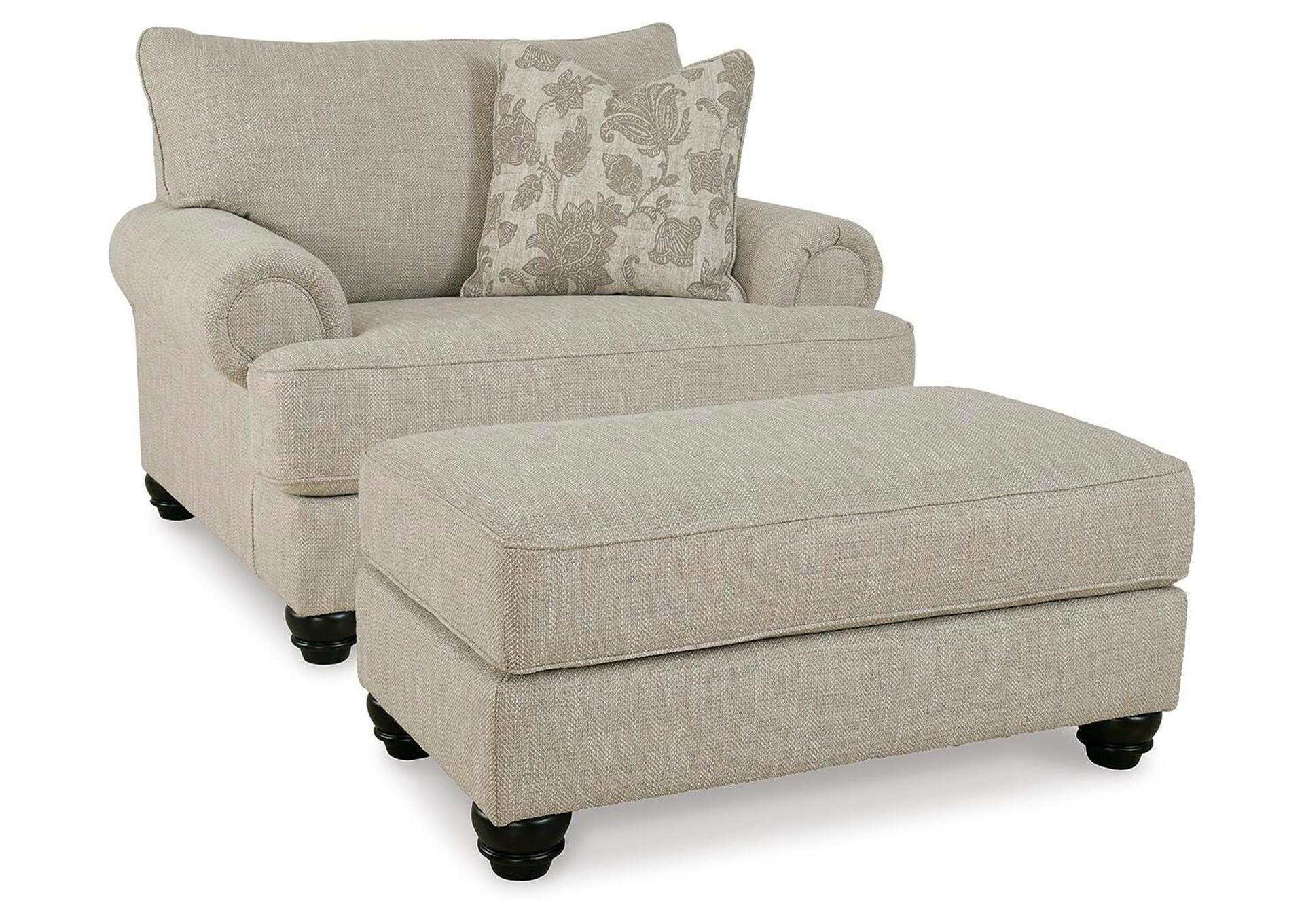 Asanti Chair and Ottoman