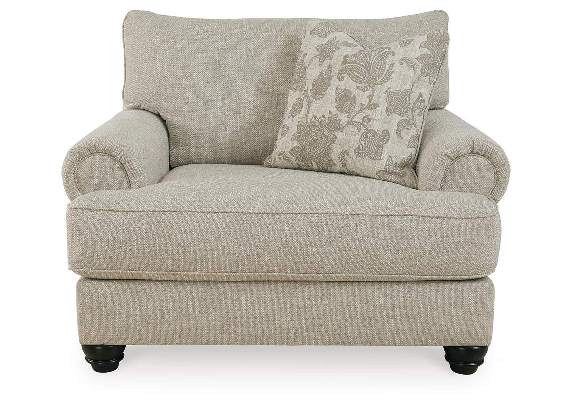 Asanti Sofa, Loveseat, Chair and Ottoman front view