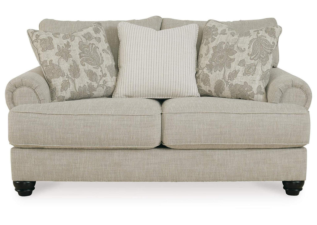 Asanti Sofa, Loveseat, Chair and Ottoman front view