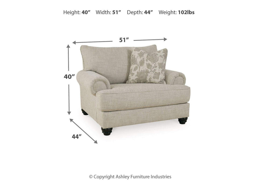 Asanti Oversized Chair dimensions