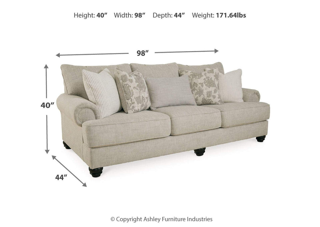 Asanti Sofa dimensions