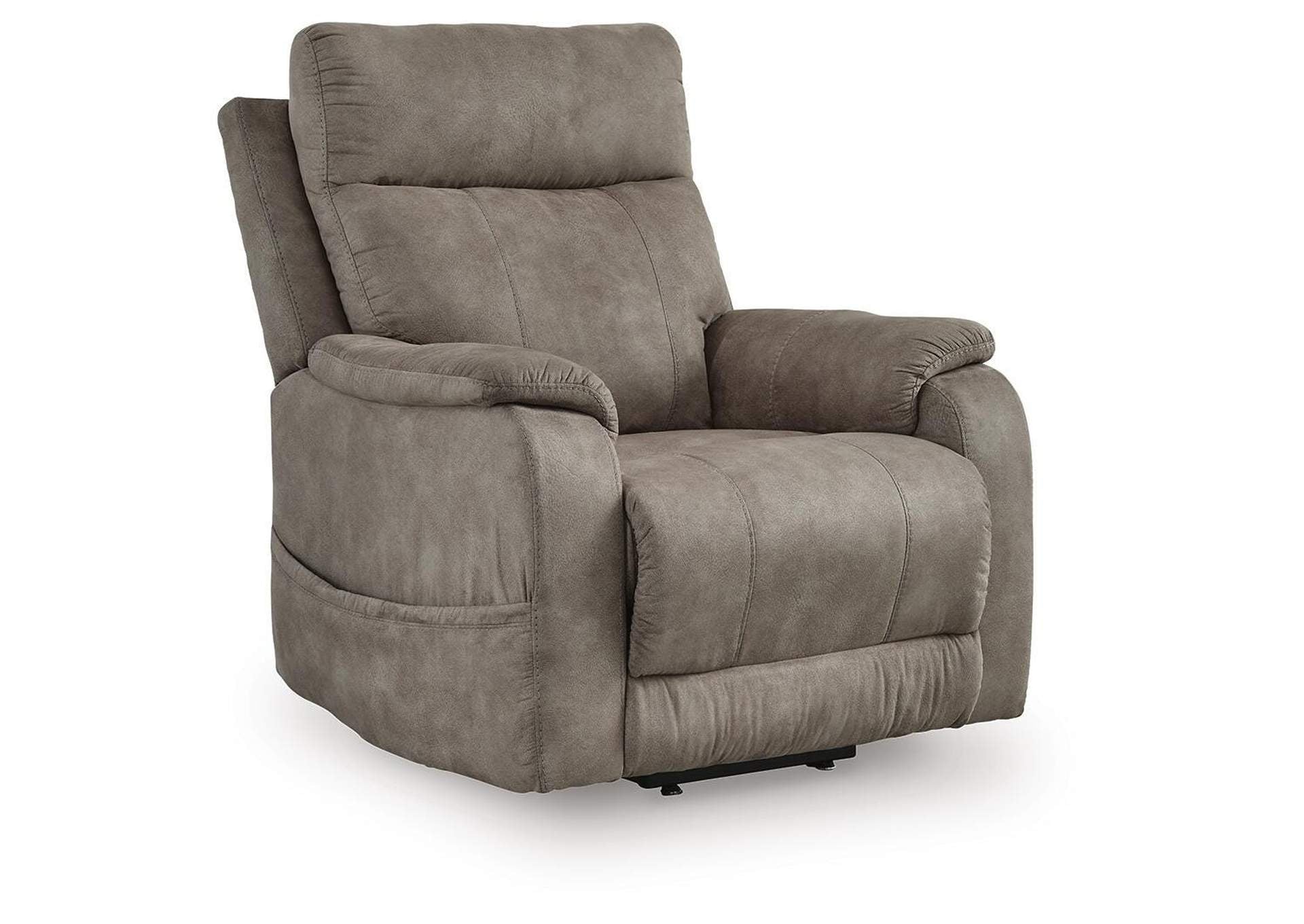 Crestmeade Power Lift Recliner angled view