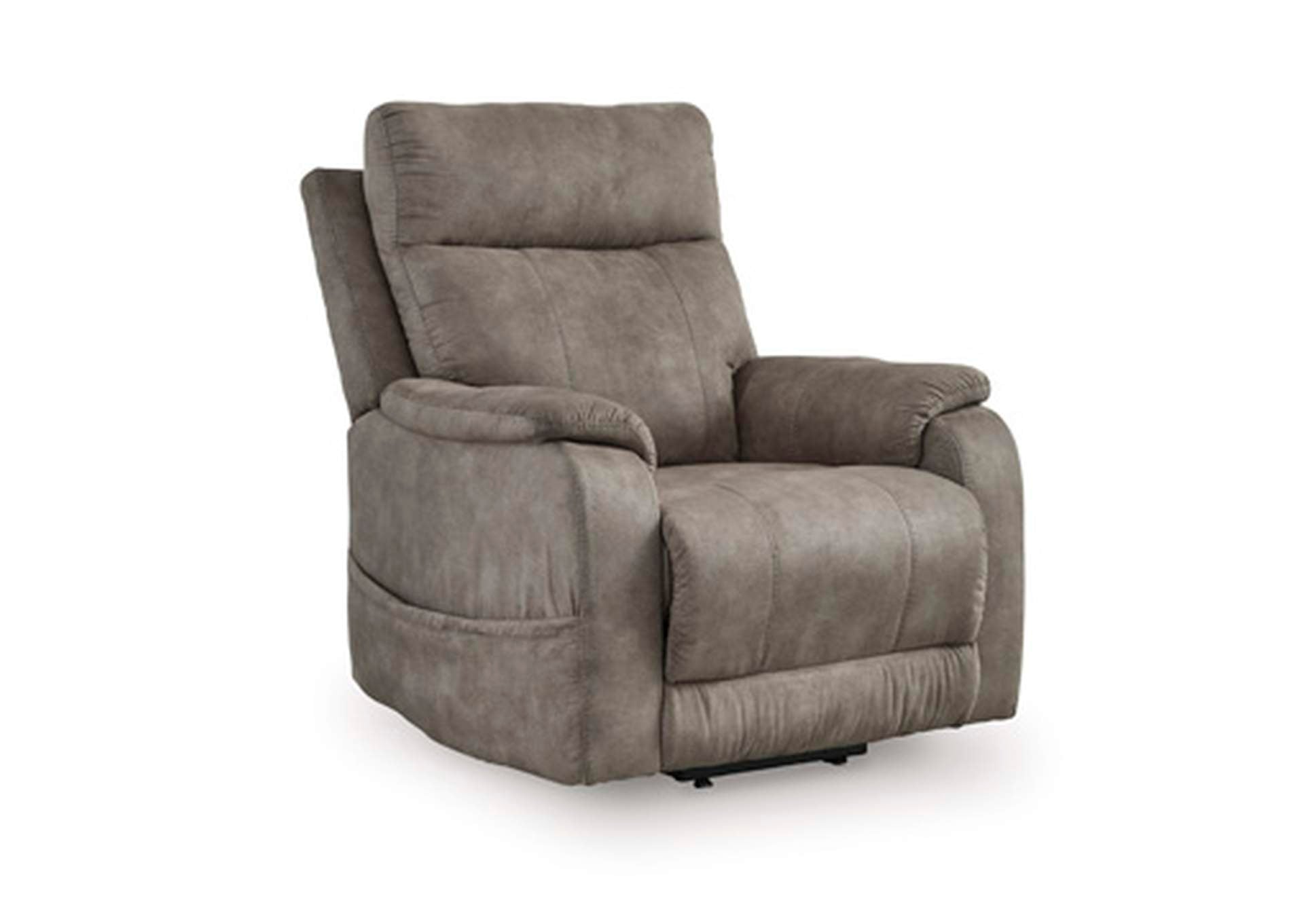 Crestmeade Power Lift Recliner angled view
