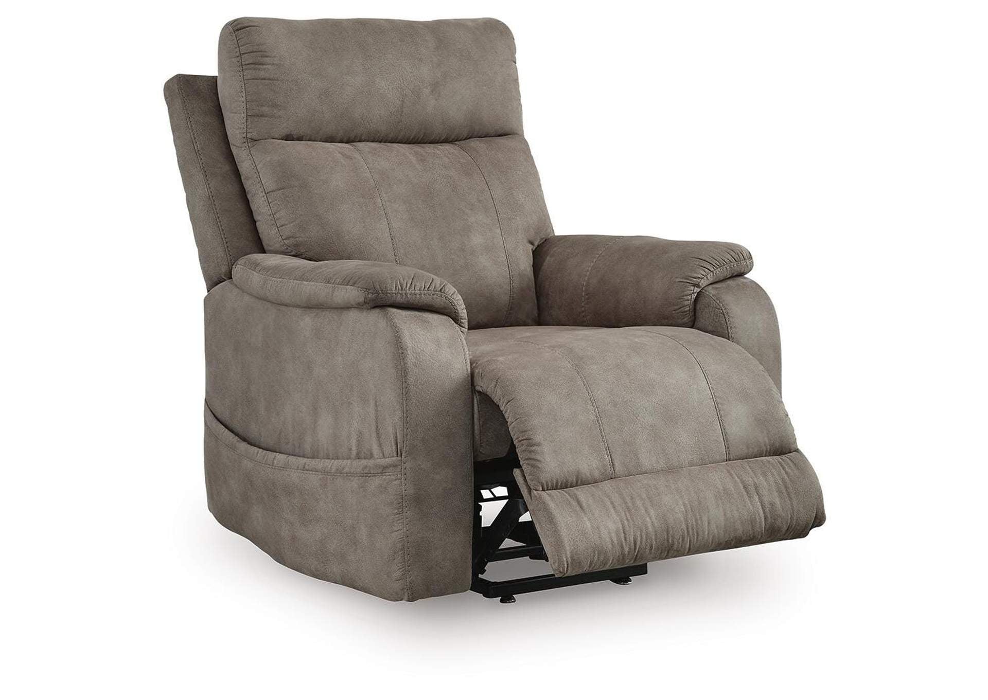 Crestmeade Power Lift Recliner angled view