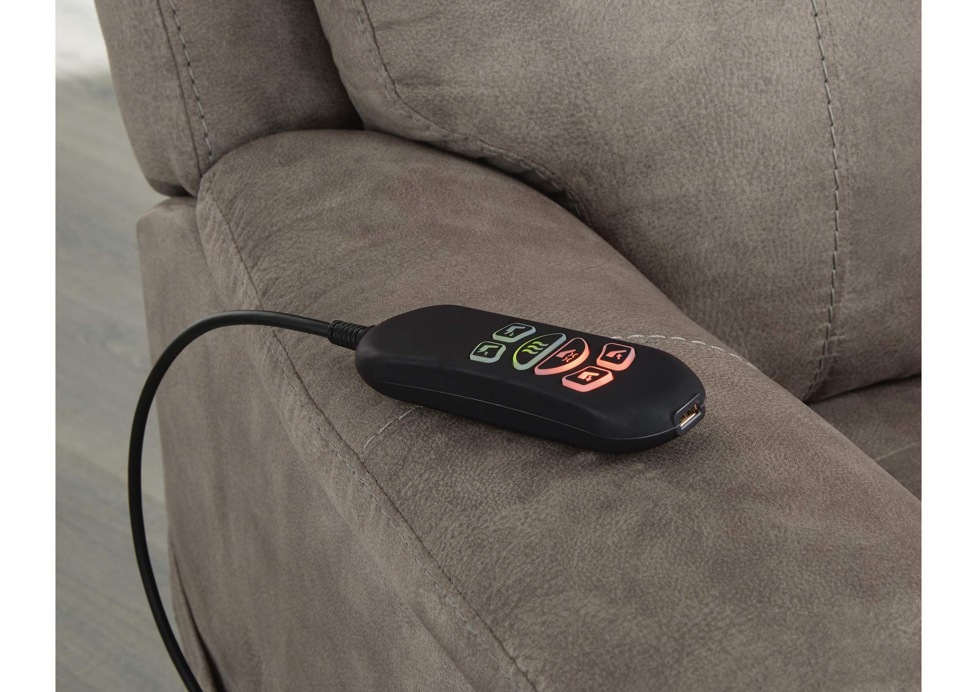 Crestmeade Power Lift Recliner detail