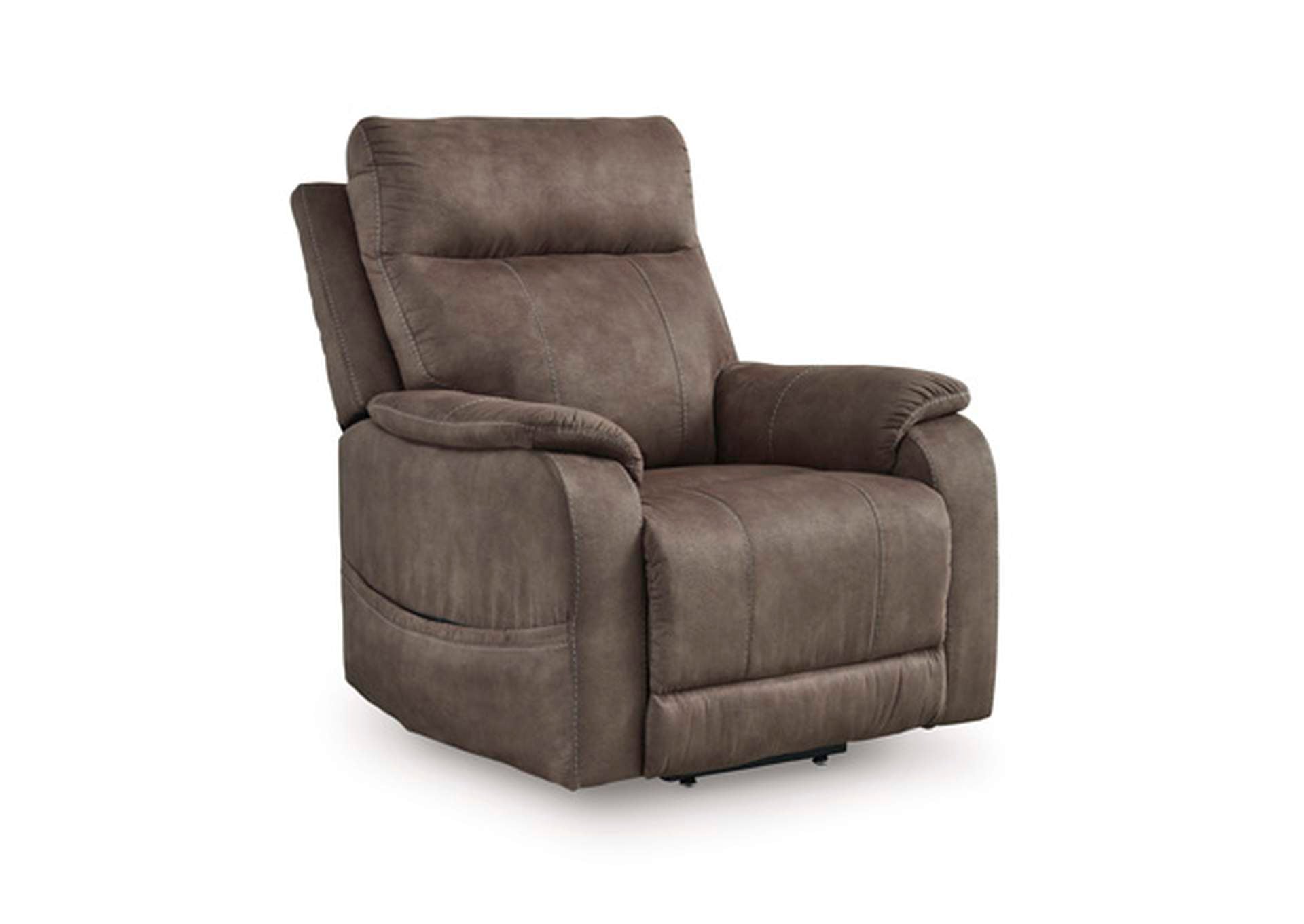 Crestmeade Power Lift Recliner angled view