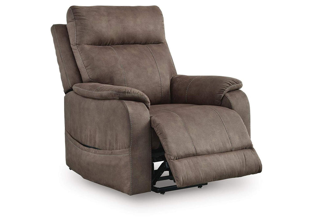Crestmeade Power Lift Recliner angled view