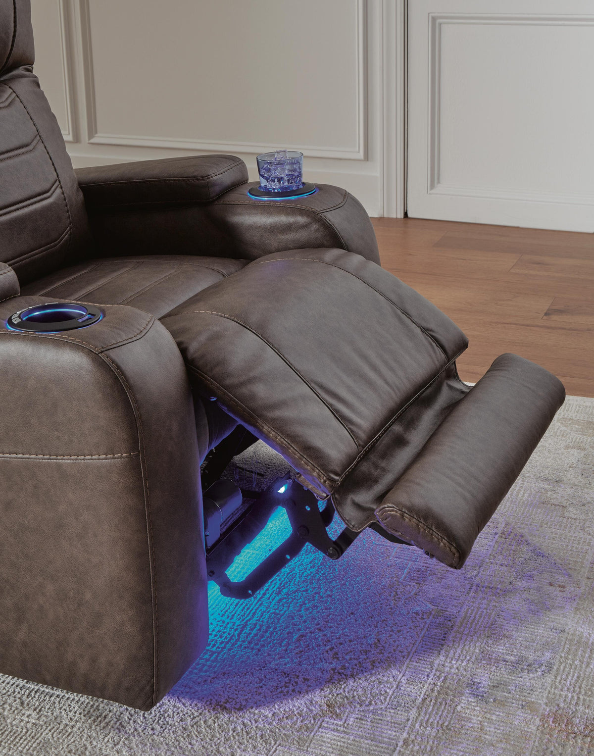 Schooner Rocks Power Recliner in Umber, alternate view 12