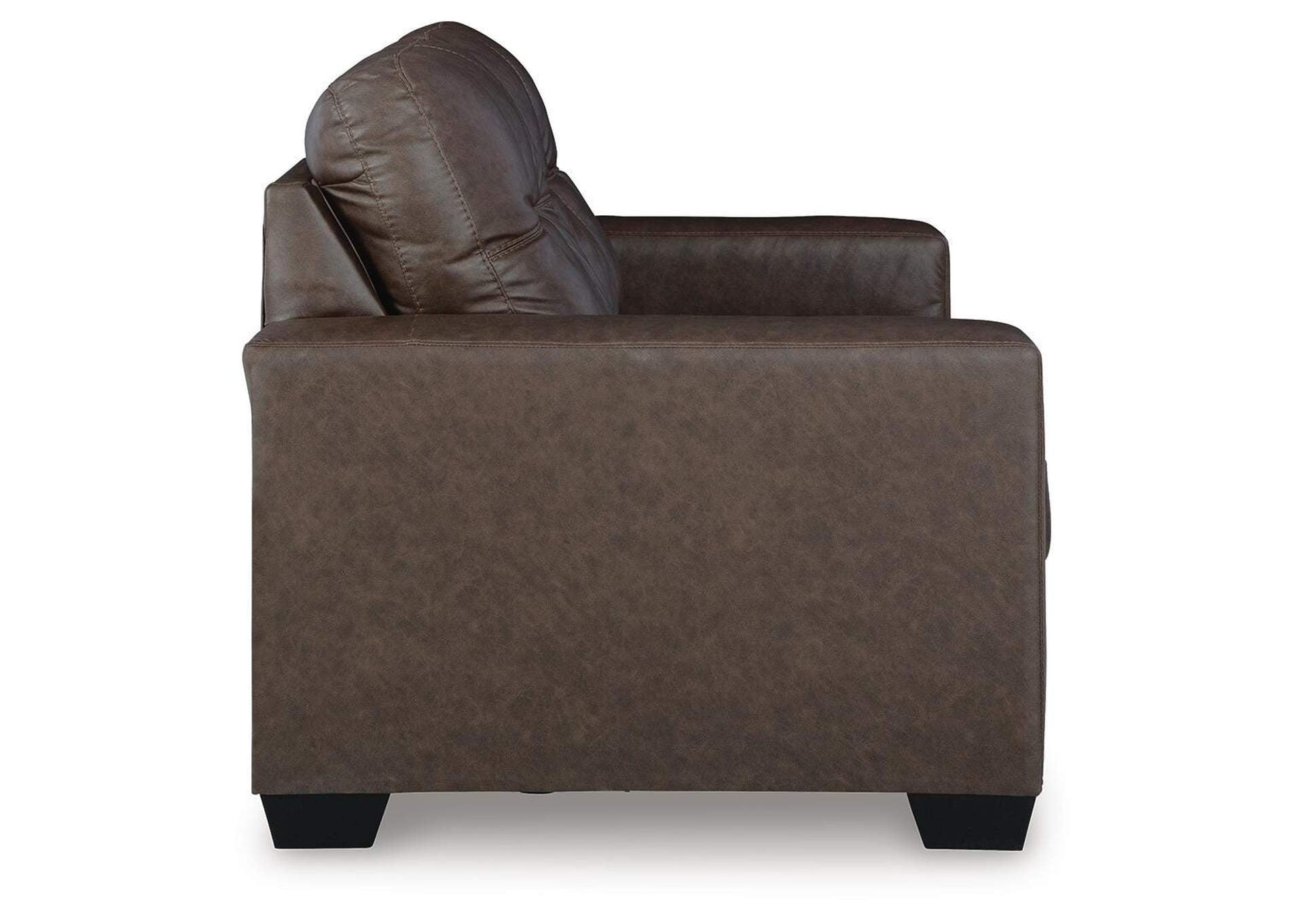 Barlin Mills Loveseat side view