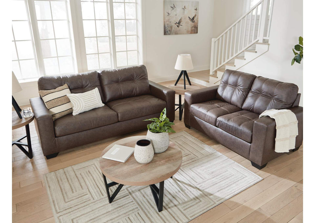Barlin Mills Sofa and Loveseat