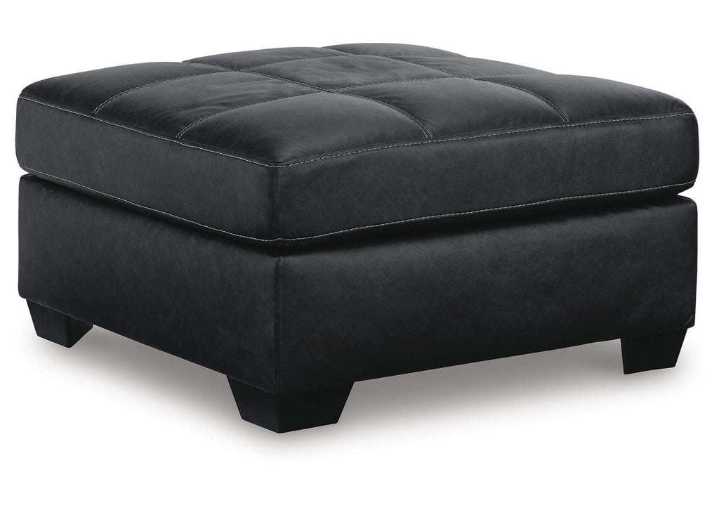 Barlin Mills Oversized Accent Ottoman angled view