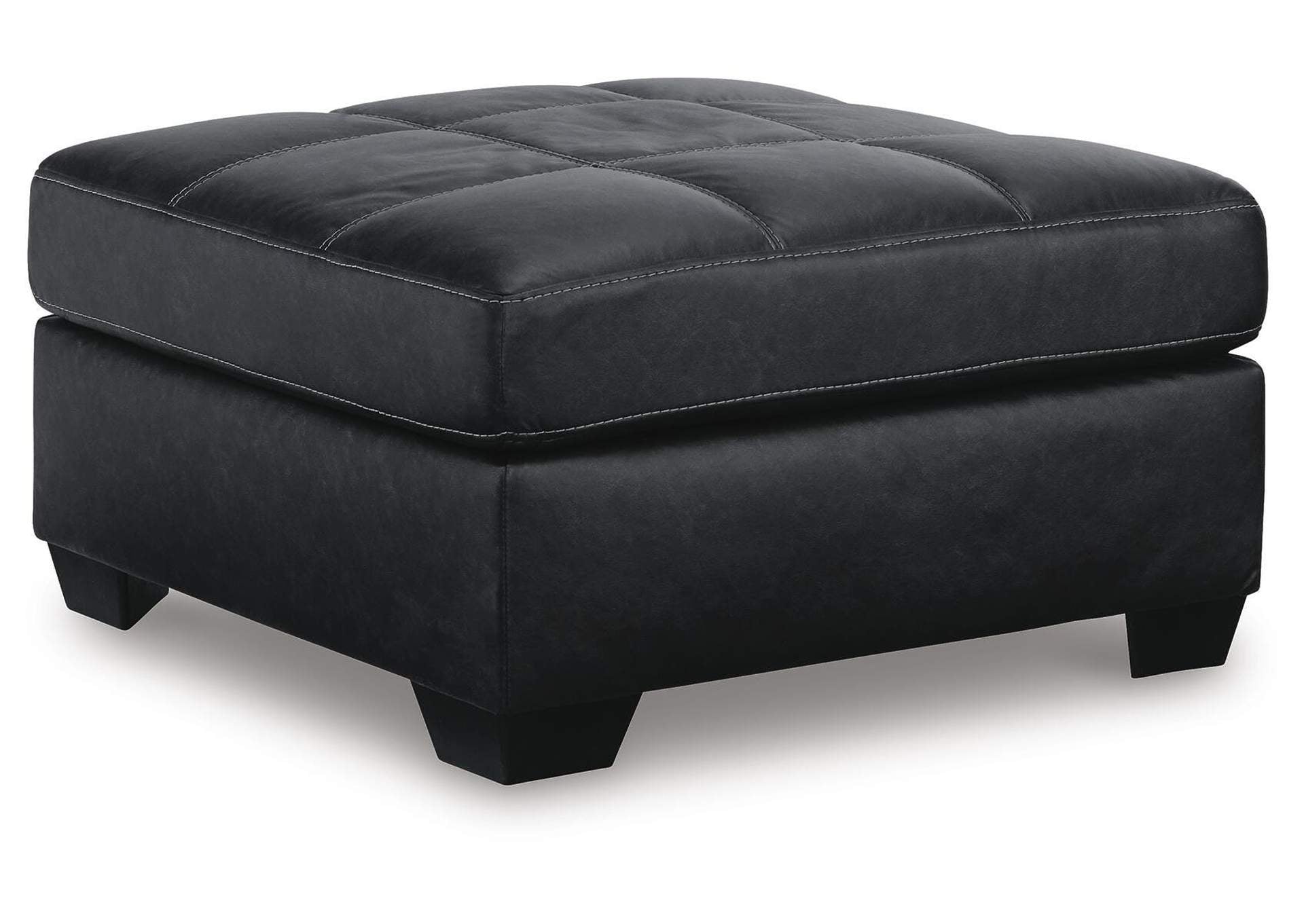 Barlin Mills Oversized Accent Ottoman angled view