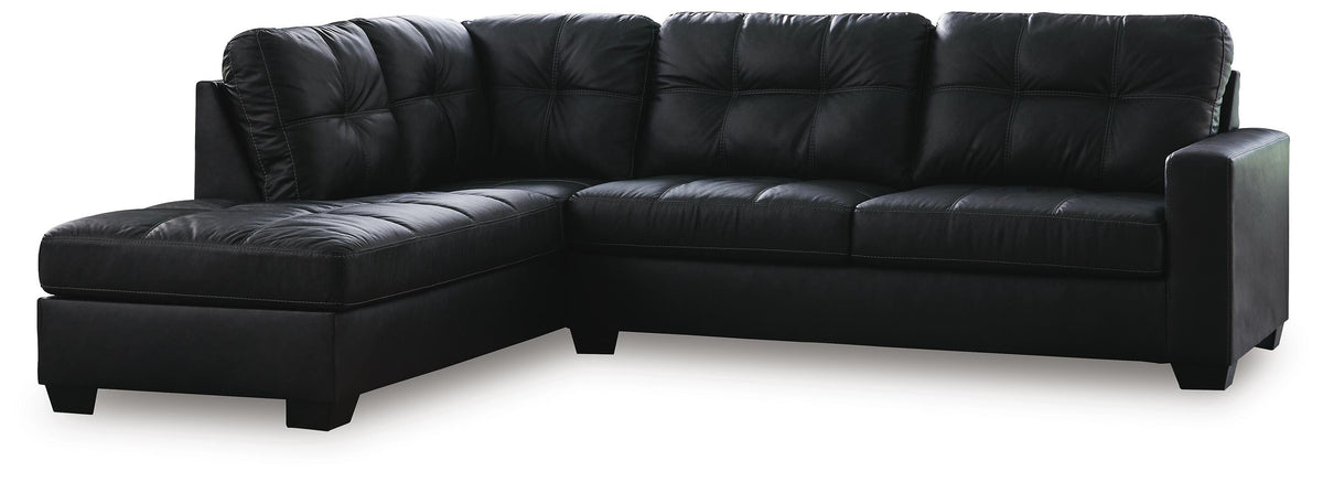 Barlin Mills sectional, 2-Piece Sectional with Chaise · Left-Facing Chaise · 110 × 90 × 39 in, view 1