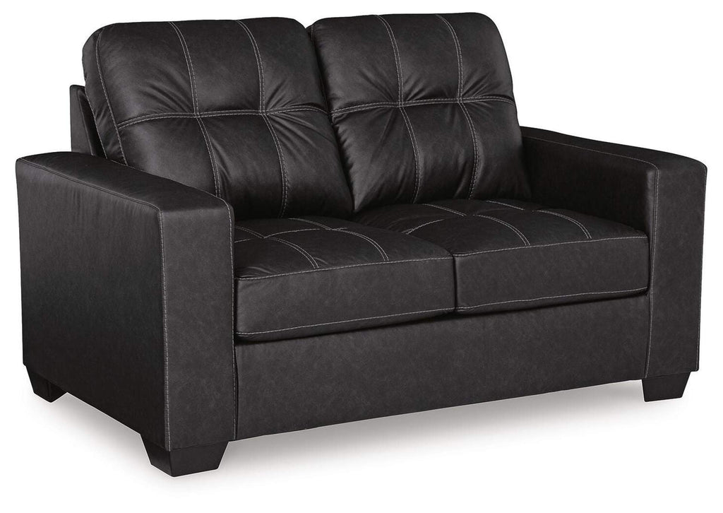Barlin Mills Loveseat angled view