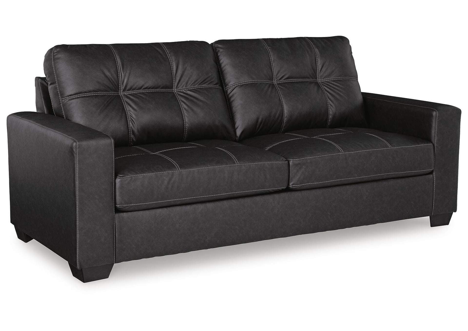Barlin Mills Sofa, Loveseat and Recliner angled view