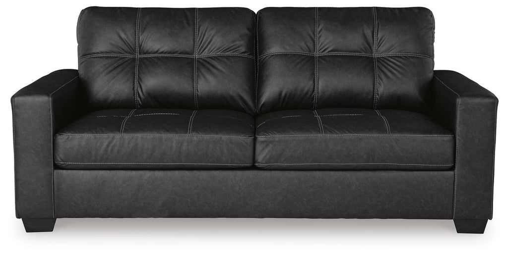 Barlin Mills Queen Sofa Sleeper in Carbon, front view
