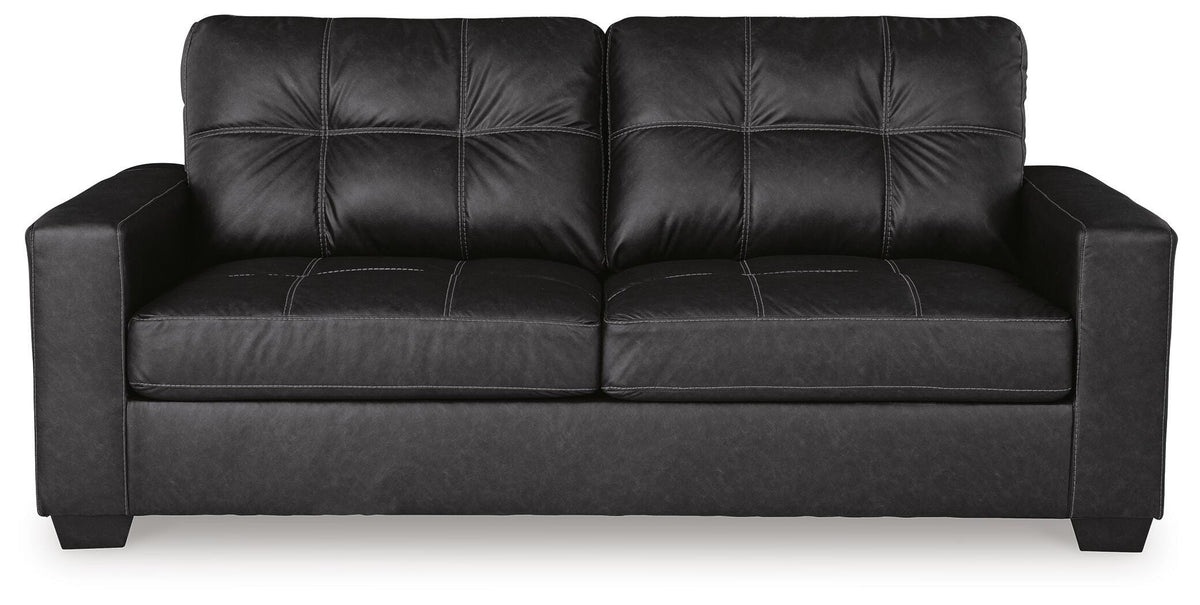 Barlin Mills Queen Sofa Sleeper in Carbon, front view
