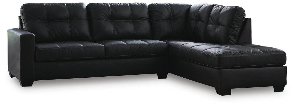 Barlin Mills sectional, 2-Piece Sectional with Chaise · Right-Facing Chaise · 110 × 90 × 39 in, view 1