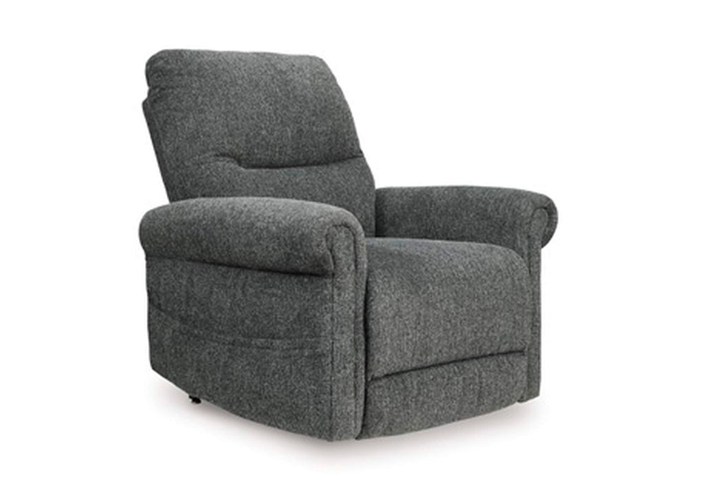 Aureta Power Lift Recliner angled view
