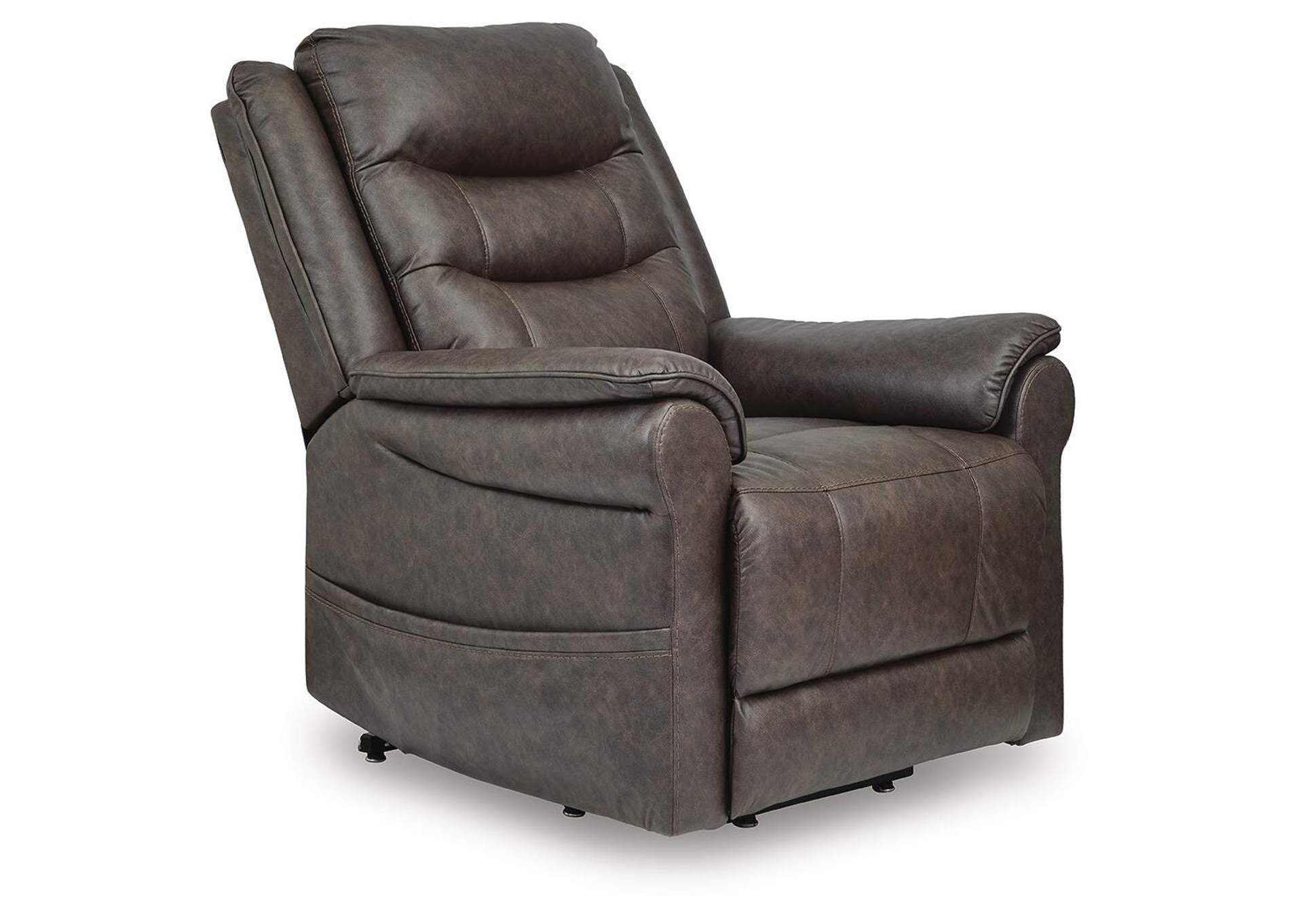 Oatman Power Lift Recliner angled view