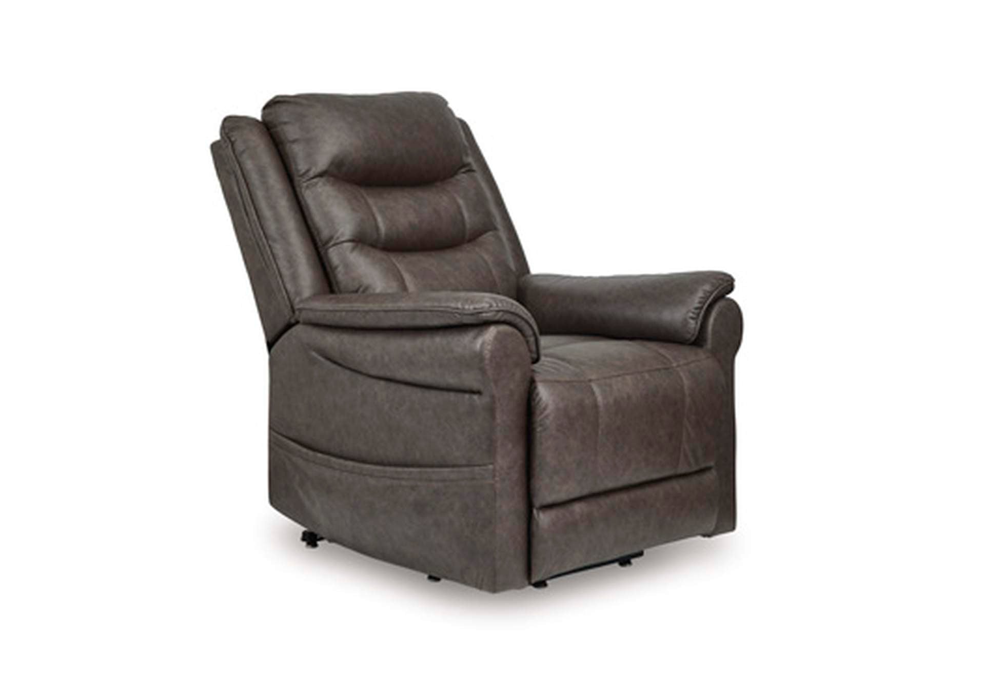 Oatman Power Lift Recliner angled view