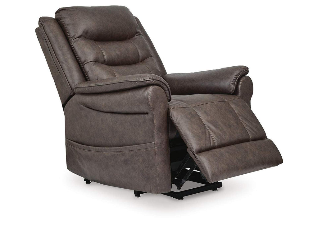 Oatman Power Lift Recliner angled view