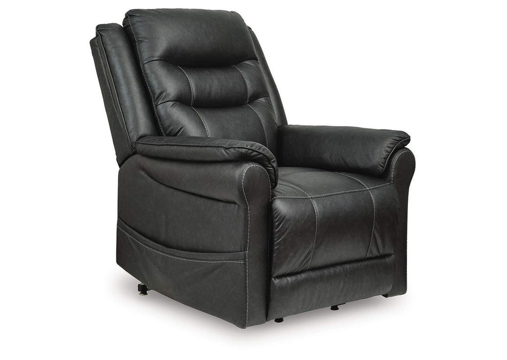 Oatman Power Lift Recliner angled view