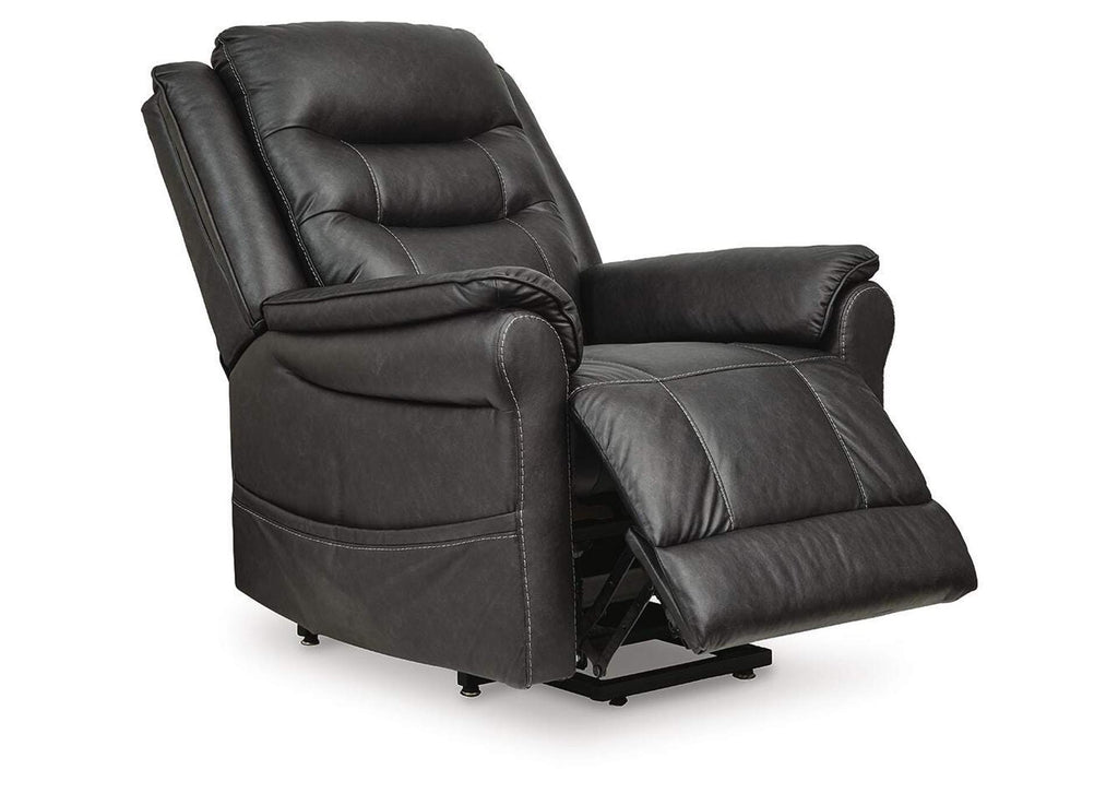 Oatman Power Lift Recliner angled view
