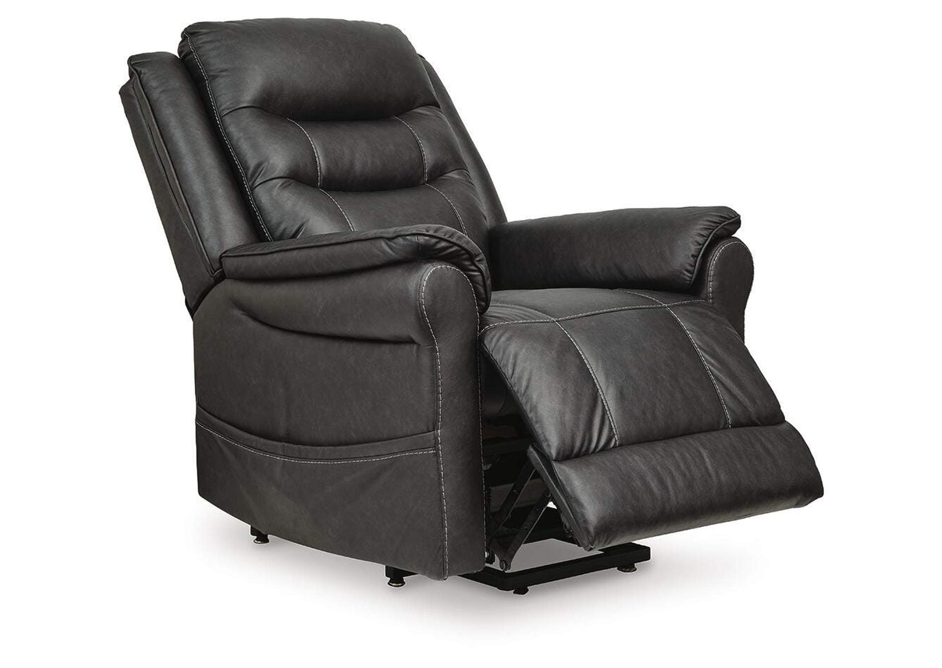 Oatman Power Lift Recliner angled view