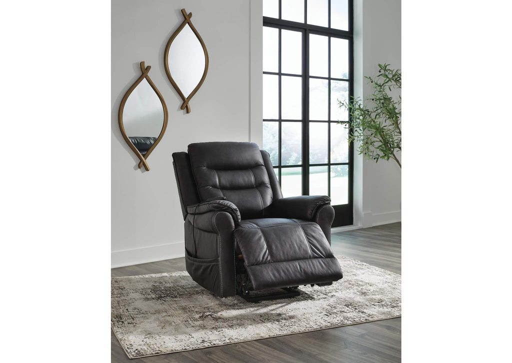 Oatman Power Lift Recliner angled view