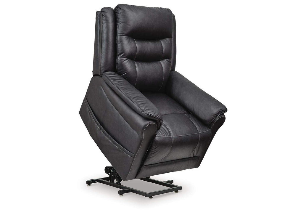 Oatman Power Lift Recliner angled view