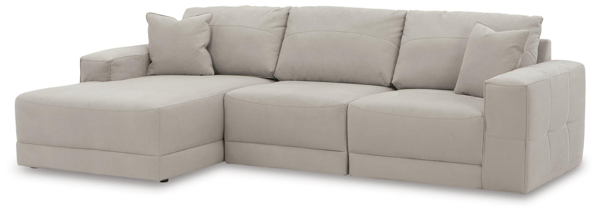 Next-Gen Gaucho sectional, 3-Piece Sectional Sofa with Chaise · Left-Facing Chaise · 113 × 68 × 36 in, view 1