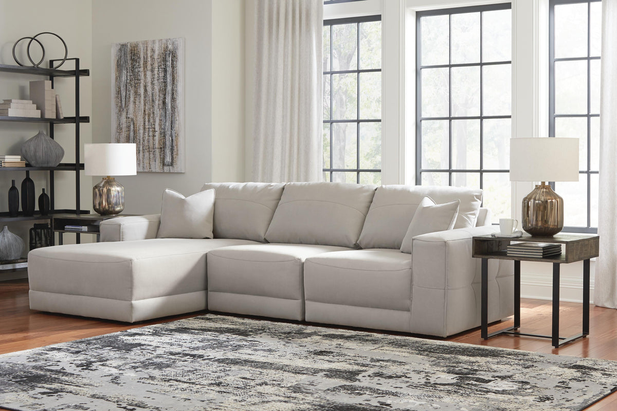 Next-Gen Gaucho sectional, 3-Piece Sectional Sofa with Chaise · Left-Facing Chaise · 113 × 68 × 36 in, view 2