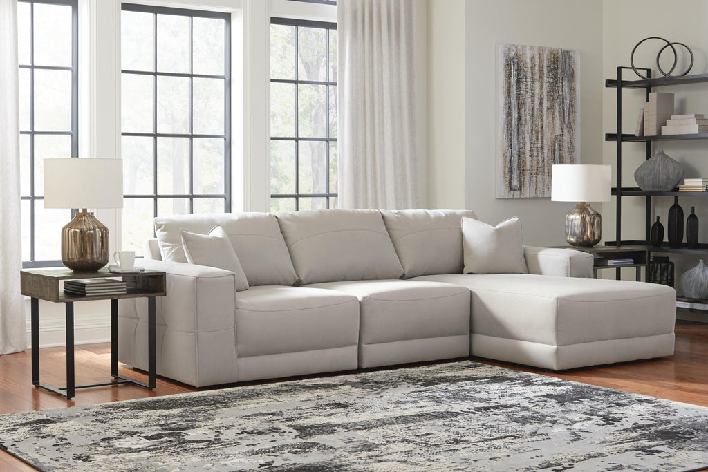 Next-Gen Gaucho sectional, 3-Piece Sectional Sofa with Chaise · Right-Facing Chaise · 113 × 68 × 36 in, view 2