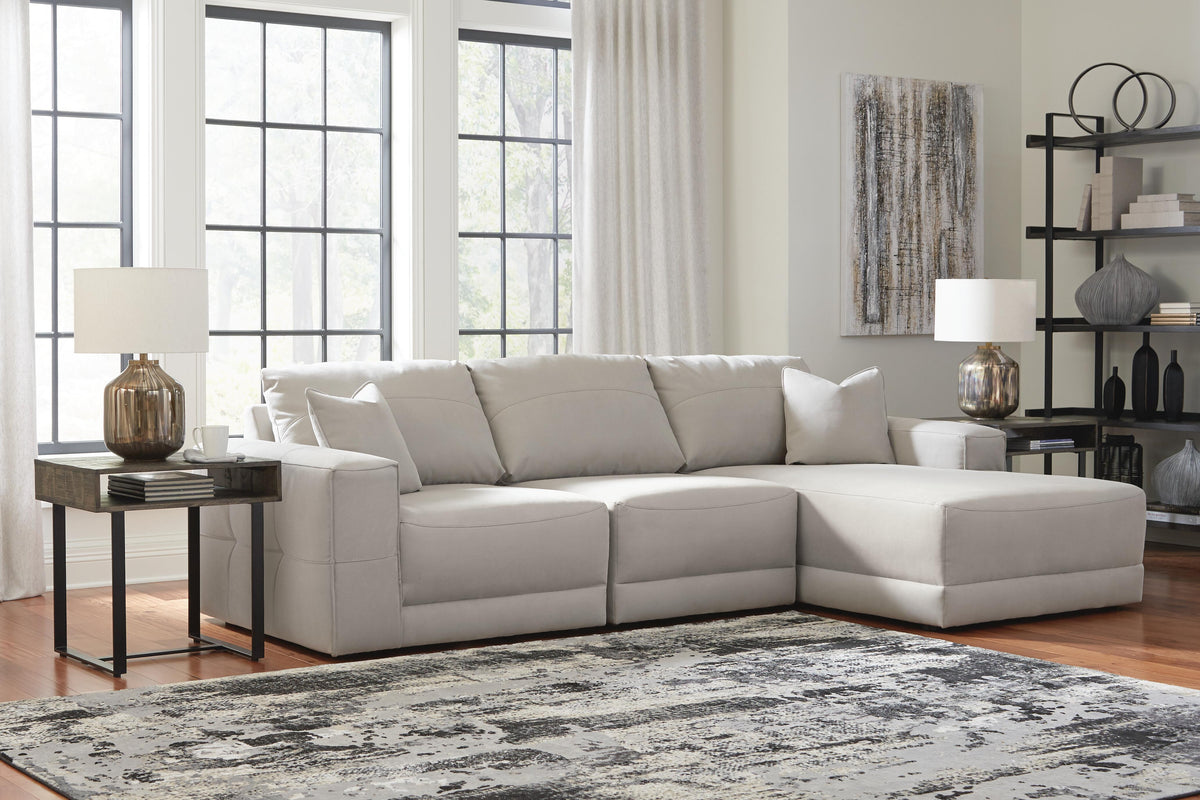 Next-Gen Gaucho sectional, 3-Piece Sectional Sofa with Chaise · Right-Facing Chaise · 113 × 68 × 36 in, view 2