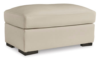 Treasure Trove Ottoman in Almond