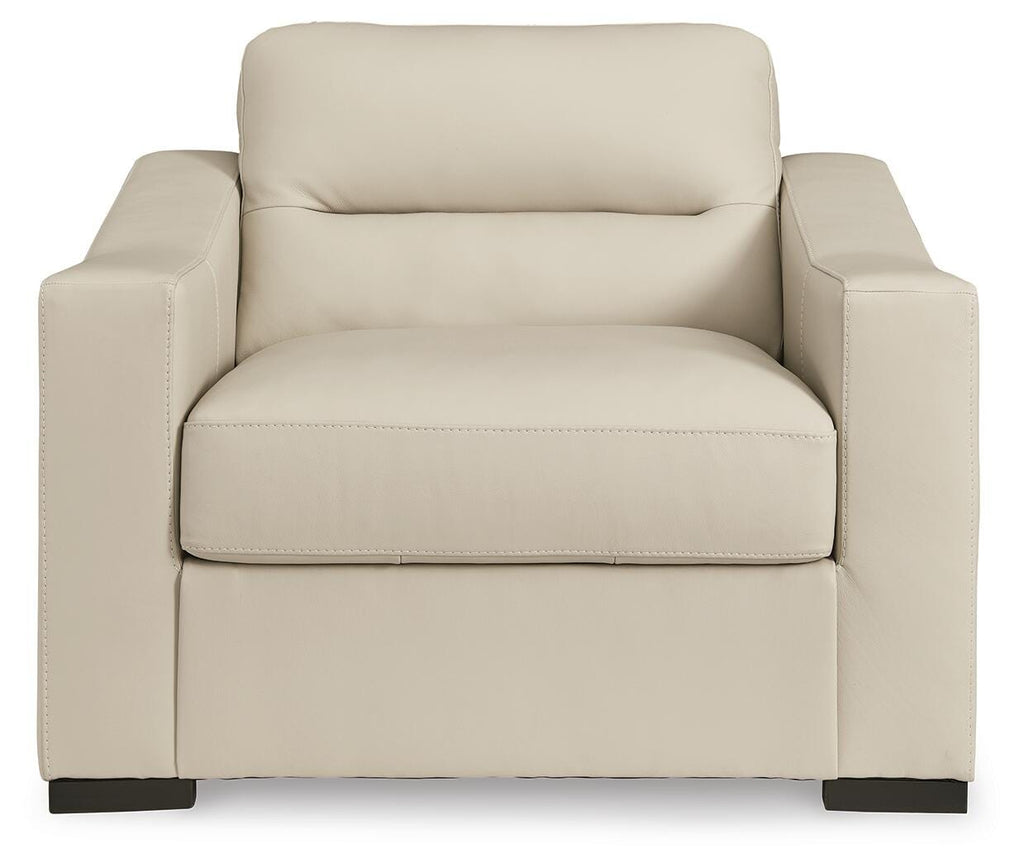 Treasure Trove Oversized Chair in Almond, front view