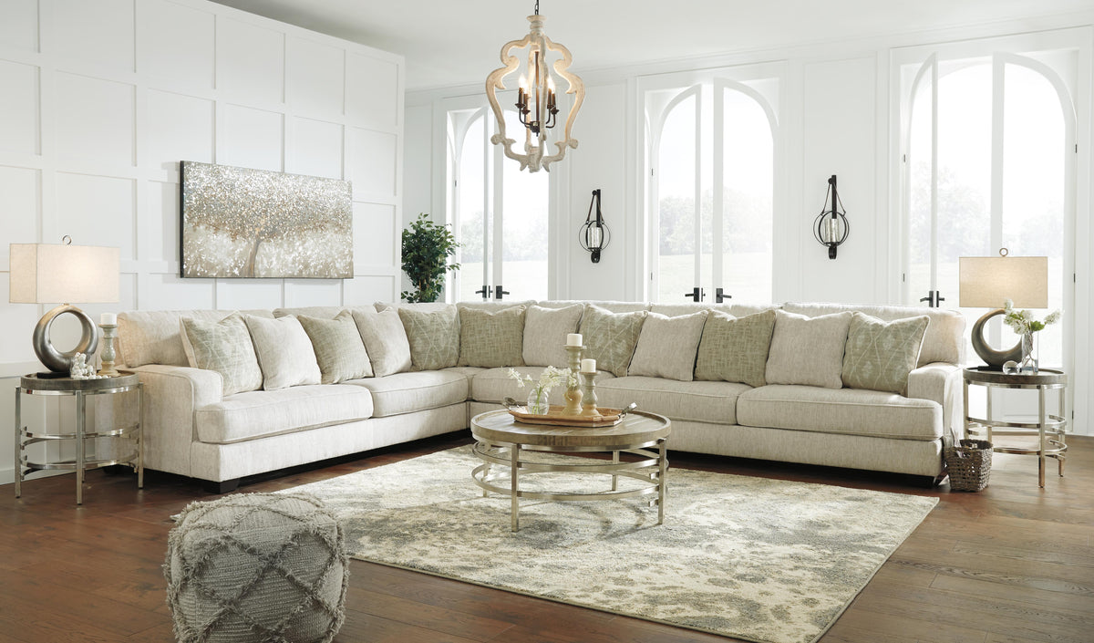 Rawcliffe sectional, 4-Piece Sectional · 168 × 129 × 38 in, view 4