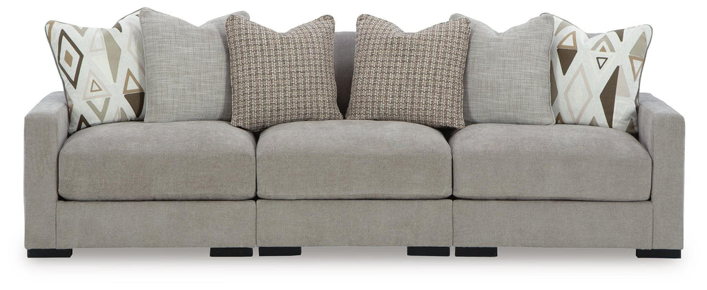 Aslan Court sectional, 3-Piece Sofa Sectional · 109 × 42 × 36 in, view 1