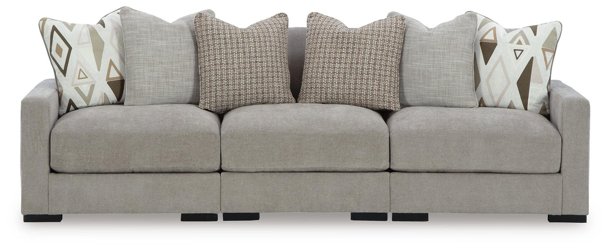 Aslan Court sectional, 3-Piece Sofa Sectional · 109 × 42 × 36 in, view 1