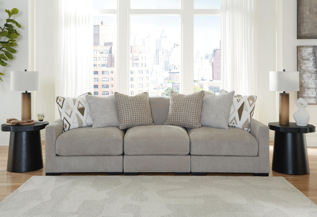 Aslan Court sectional, 3-Piece Sofa Sectional · 109 × 42 × 36 in, view 2